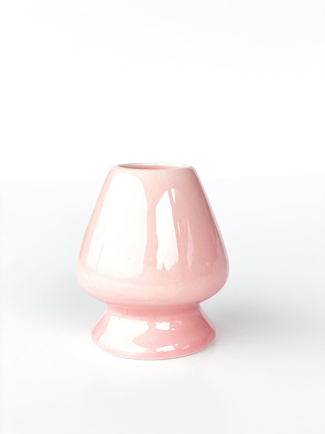 Roze whisk houder